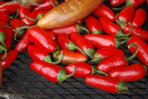 Smoking Ripe Jalapeno Peppers to Make Chipotle Chiles