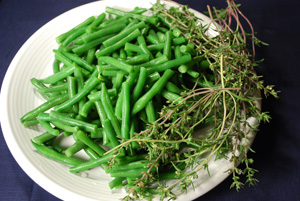Green Beans with Summer Savory, Ingredients